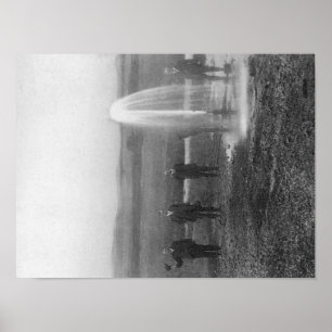 Affiche Un puits de coulée dans le bassin de JudithMontana