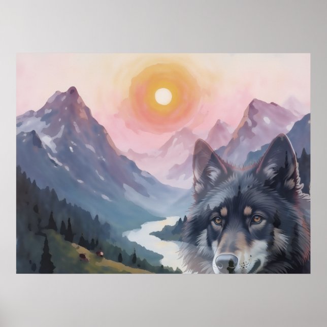 Affiche Un rêve de loup (Devant)