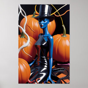 Affiche Un rêve d'Halloween - Ken Gage Art
