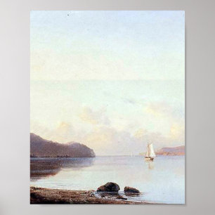 Affiche Un ruisseau aux Antilles par Camille Pissarro