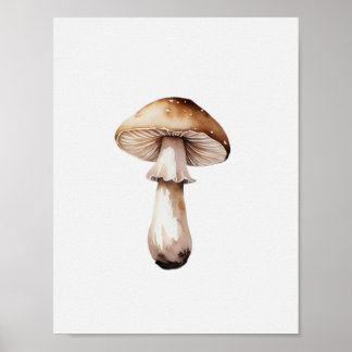 Affiche Un simple champignon