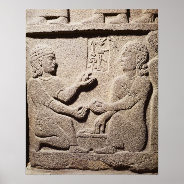 Affiche Un soulagement représentant le fils du roi Araras (Devant)