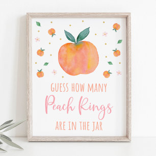 Affiche Un Sweet Peach Devine Combien De Jeu