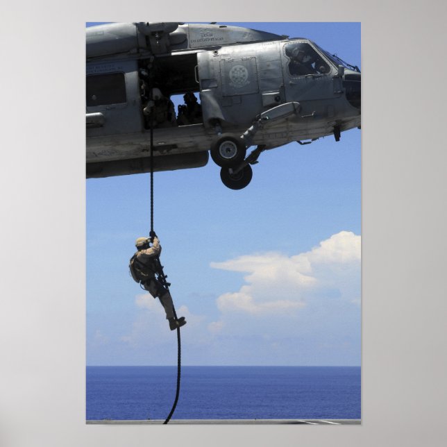 Affiche Un technicien en élimination d'explosifs (Devant)