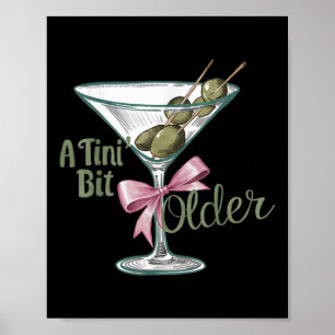 Affiche Un Tini Un Peu Plus Ancien Style Rétro Vintage