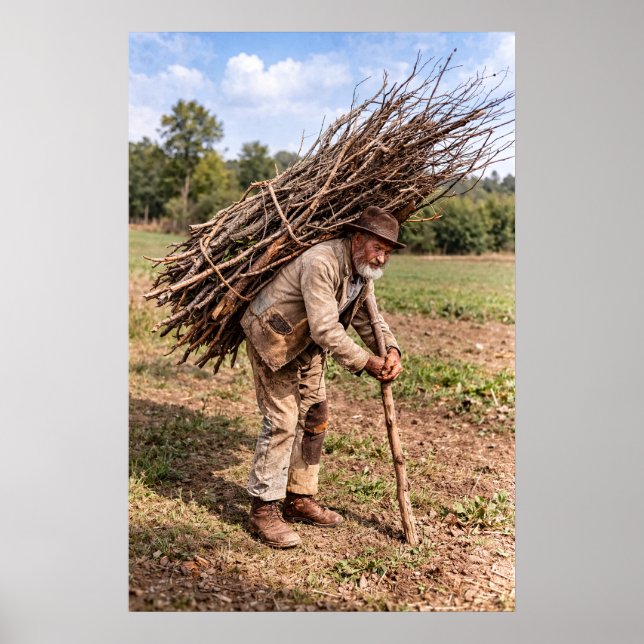 Affiche Un Toit de chaume du Wiltshire 1892 (Devant)