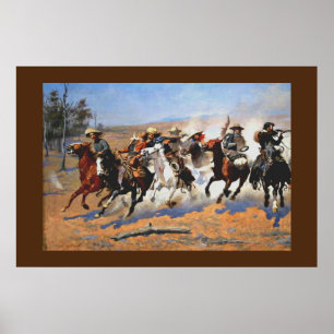 Affiche Un trait pour le bois par Remington,