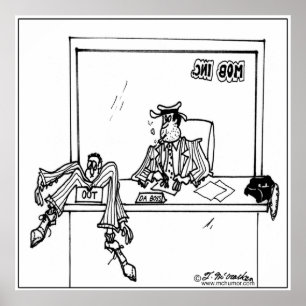 Affiche Un truand enferment dans une boîte