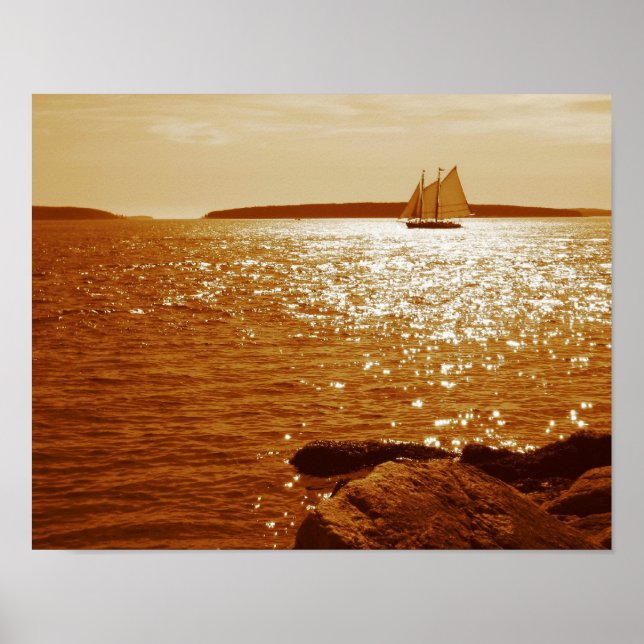 Affiche Un voilier que nous allons (Devant)