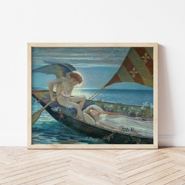 Affiche Un voyage de rêve | Walter Crane (Créateur téléchargé)