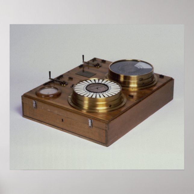 Affiche Un Zeigertelegraph, produit par Werner von (Devant)