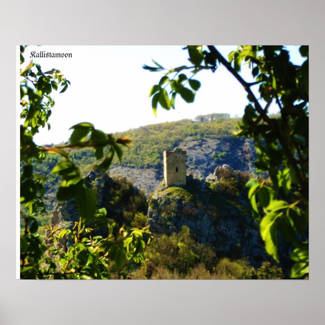 Affiche Una cornice, una Torre. (Devant)