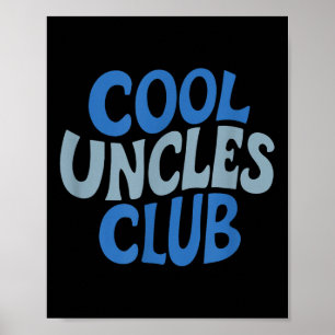 Affiche Uncle Chemise Cool Uncles Club, Meilleur Oncle Jam