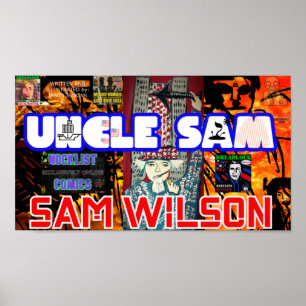 AFFICHE UNCLE SAM - SAM WILSON