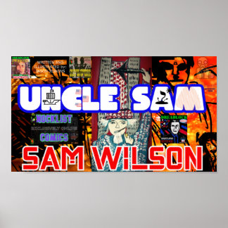 AFFICHE UNCLE SAM - SAM WILSON
