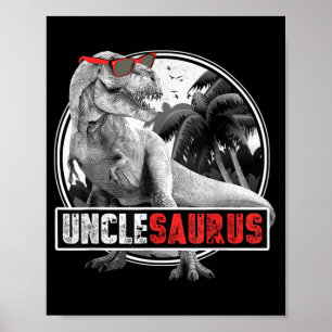 Affiche Unclesaurus Dinosaure Oncle Saurus