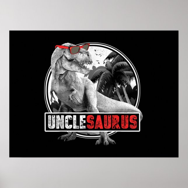 Affiche Unclesaurus Dinosaure Oncle Saurus (Devant)