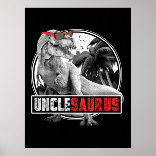 Affiche Unclesaurus Dinosaure Oncle Saurus