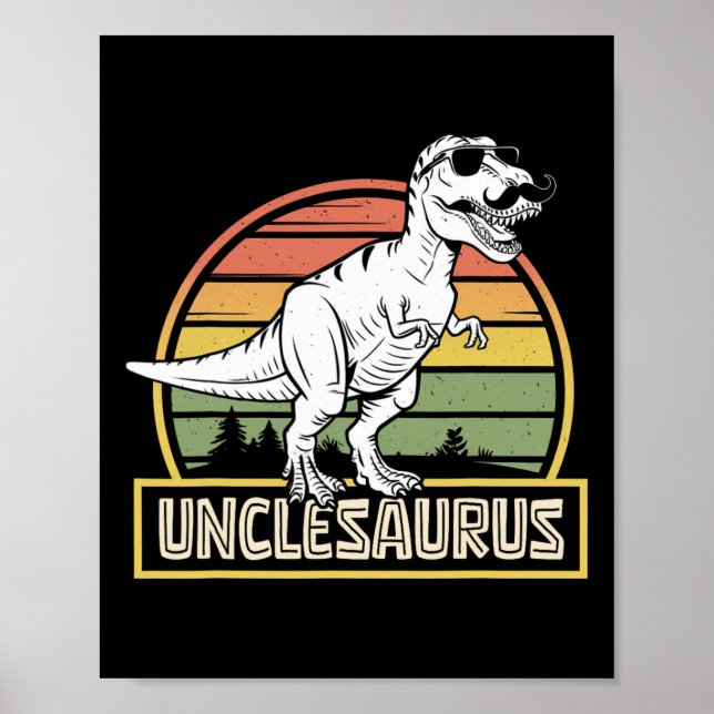 Affiche Unclesaurus T Rex Dinosaure Uncle Saurus Correspon (Devant)