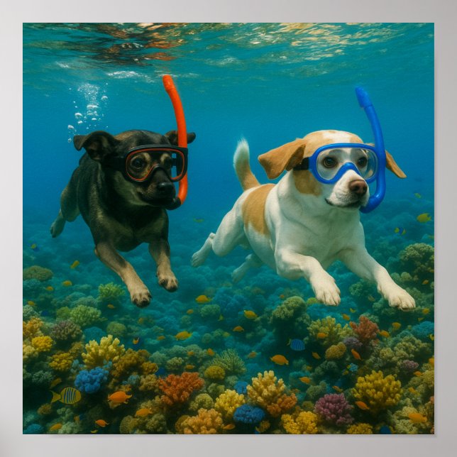 Affiche "Under The Sea" (Devant)