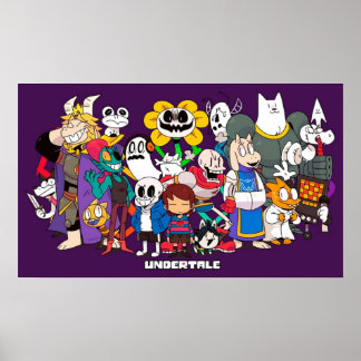 Affiche Undertale Adventure