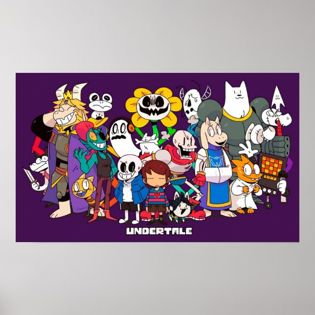 Affiche Undertale Adventure (Devant)