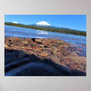 Affiche Underwater View of Little Lava Lake, Oregon