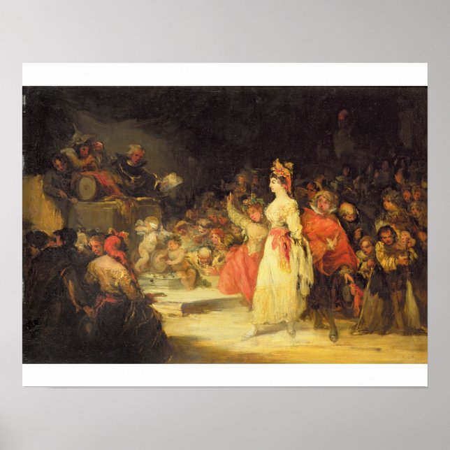 Affiche Une actrice avant l'Inquisition (voir aussi 58999) (Devant)