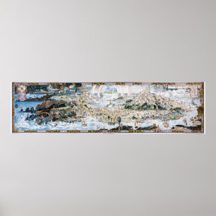 Affiche Une Anciente Mappe de Fairyland