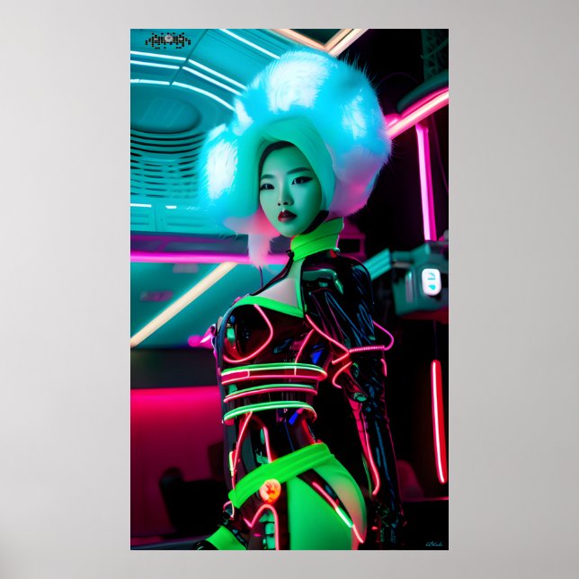 Affiche Une autre victime des nouvelles modes TRON (Devant)