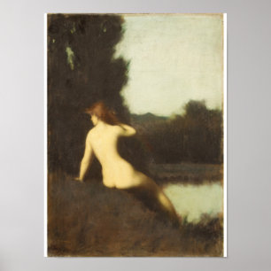 Affiche Une baigneuse
