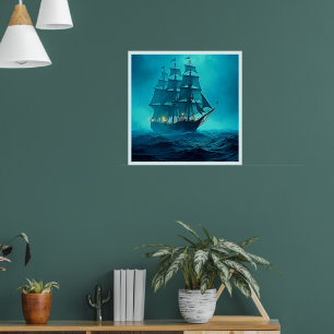 Affiche Une beauté impressionnante Ocean Voyage Design