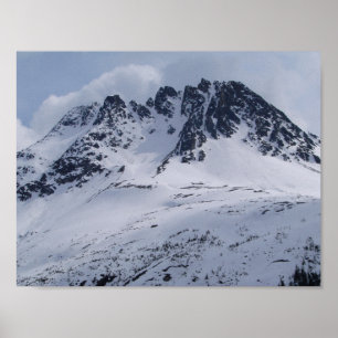 Affiche Une belle scène montagneuse de l'Alaska !