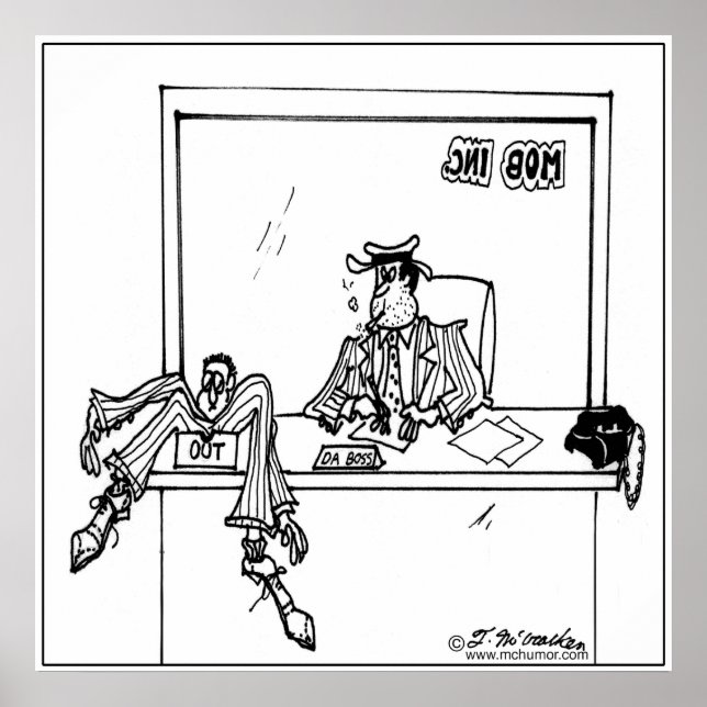 Affiche Une boîte de sortie de Homard (Devant)