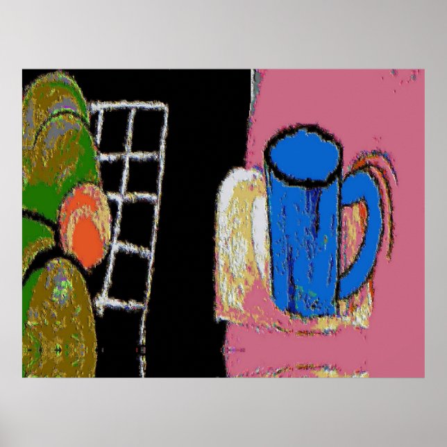 Affiche Une boue bleue (Devant)