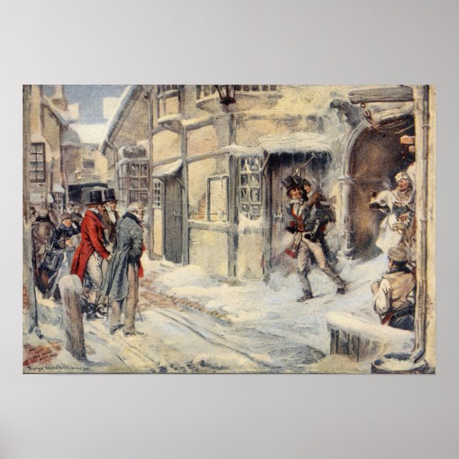 Affiche Une CAROLÉE DE NOËL Il avait été le cheval de sang (Devant)