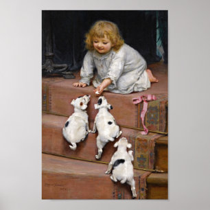 Affiche Une chaleur morte   Arthur John Elsley