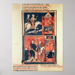 Affiche Une chasse à mâle et un roi