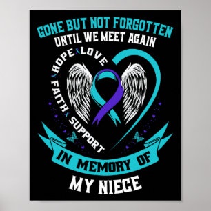 Affiche Une Chemise De Sensibilisation Au Suicide Nièce Es