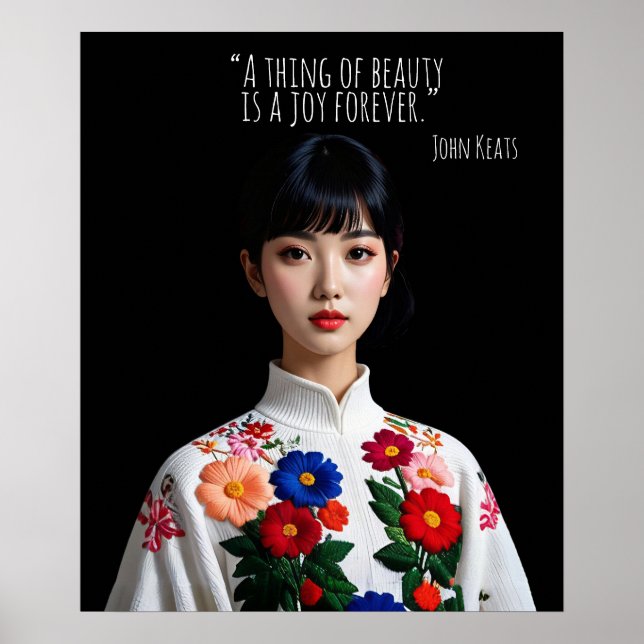 Affiche Une chose de beauté est une joie pour toujours (Devant)