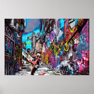 Affiche Une collection d'art de rue unique : Graffiti, Ana