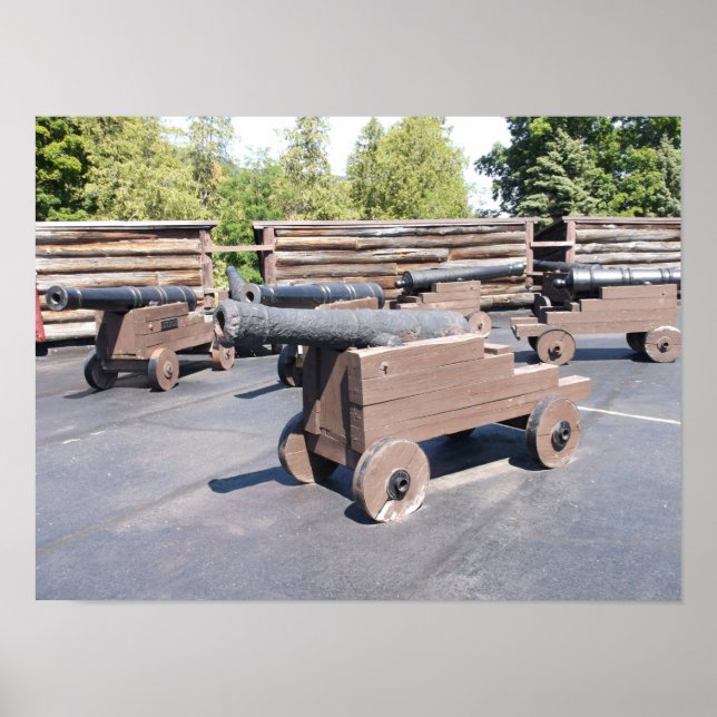 Affiche Une collection de canons (Devant)