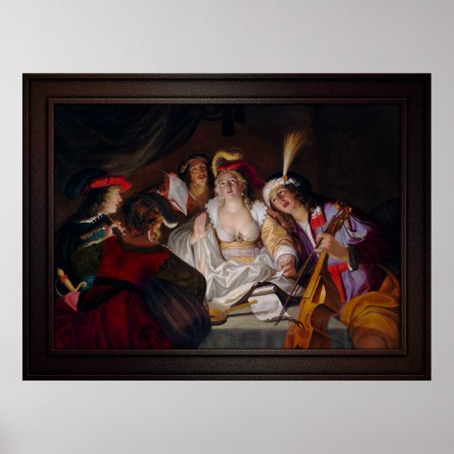 Affiche Une compagnie musicale de Gerard Seghers (Devant)