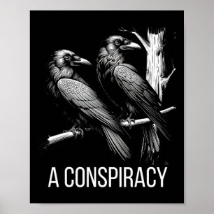 Affiche Une Conspiration De Ravens Gothique Raven Dark Aca