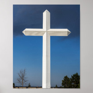 Affiche Une croix de 19 étages près de Groom au Texas