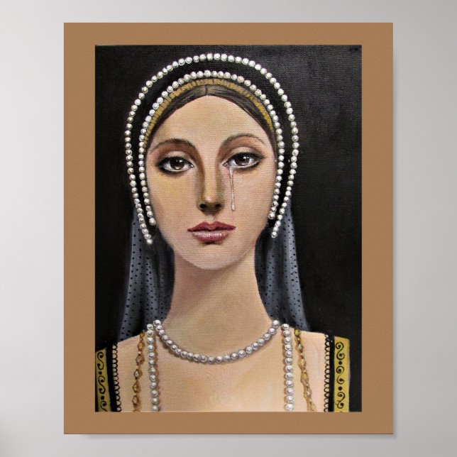 Affiche Une dame de l'ère Tudor anglaise (Devant)