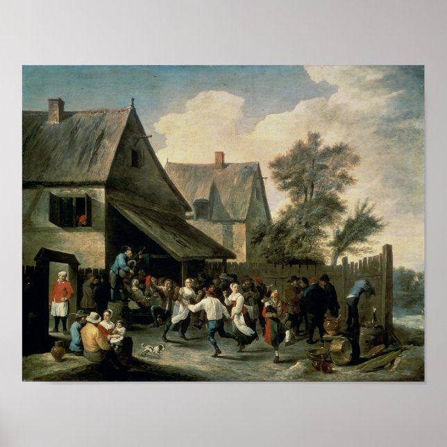 Affiche Une danse country (Devant)