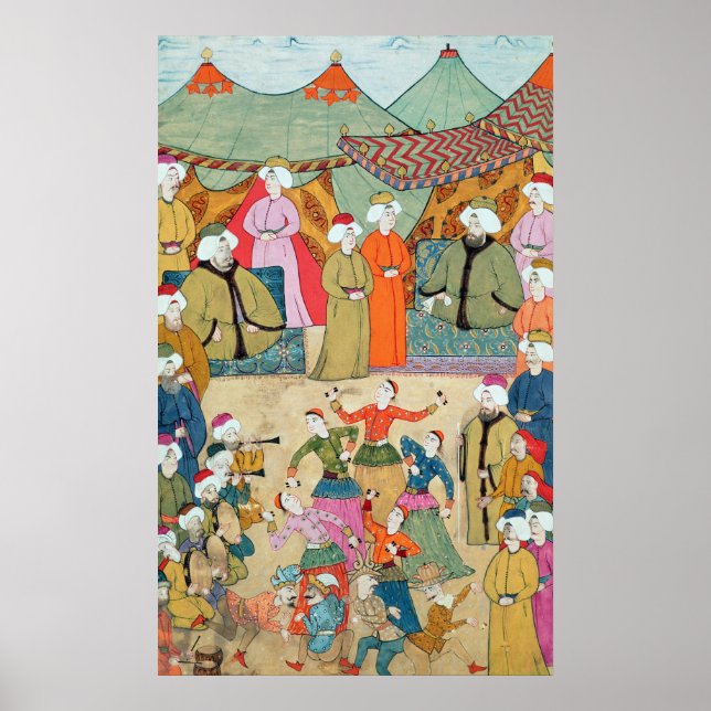 Affiche Une danse pour le plaisir de Sultan Ahmet III (Devant)