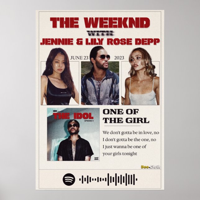 Affiche Une de la fille (Devant)