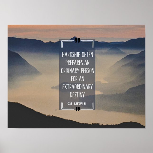 Affiche Une destinée extraordinaire (Devant)